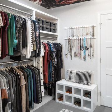 Modern Chic Master Closet