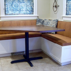 The American Craftsman Workshop - Todd A. Clippinger - Corner Banquette and Table - Dining Tables