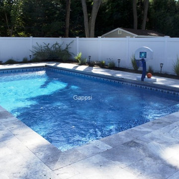 Construction of Vinyl Pool in Nesconset, NY 11767, by Gappsi