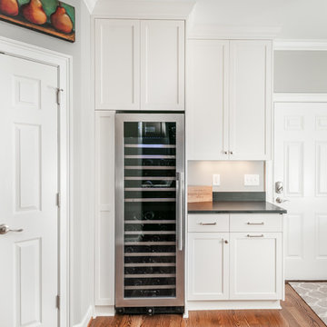 A New Bay Window addition makes a great functional kitchen with great views