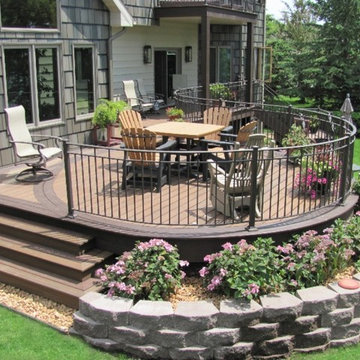 Curved Trex Deck