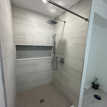 Current Canton water damaged main floor and Bathroom renovation