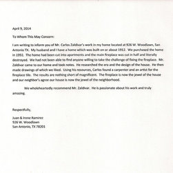 Letters of Recommendation - Products