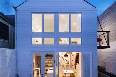 Example of a trendy exterior home design in San Francisco