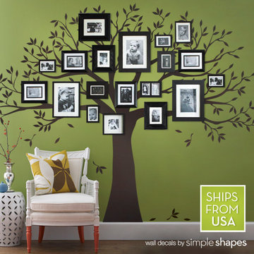 How to create a family photo wall