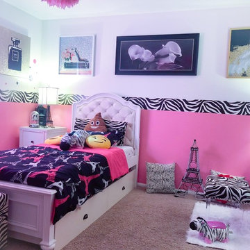 Pretty in Pink Girl’s Bedroom