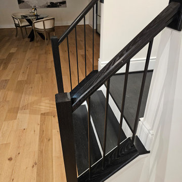 Project #130 | Curved Staircase with Wraparound Balcony