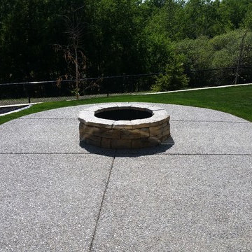 Calgary Landscaping & Exposed Concrete Watermark Rocky Ridge Bearspaw