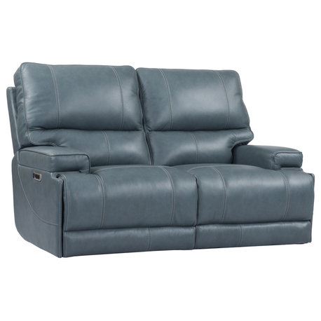 Parker House Whitman Freemotion Power Reclining Cordless Loveseat, Verona Azure