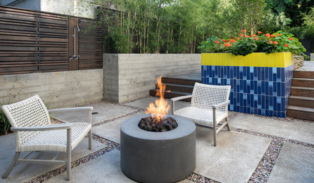 Patio of the Week: Kitchen’s Cheerful Palette Goes Outside