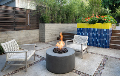 Patio of the Week: Kitchen’s Cheerful Palette Goes Outside