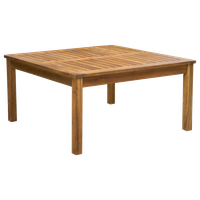 GDF Studio Capri Outdoor Teak Fnished Acacia Wood Coffee Table