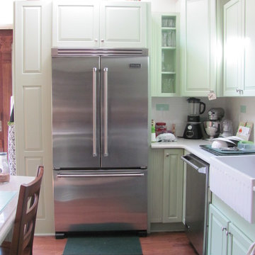 Custom Painted Kitchen Cabinets