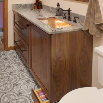 Natural Walnut Vanity