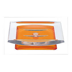 Tilda 5730 Free Standing Soap Dish in Orange - Soap Dishes & Holders