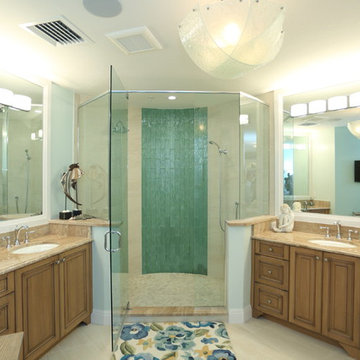 Beachy Mater Bathroom