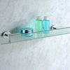 ANZZI Caster Series 5.24 in. w/ Glass Shelf