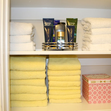 Bathroom Closet Organization