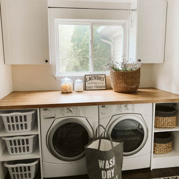 Otter + Howell Mudroom/ Laundry Room
