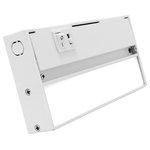 NICOR Lighting - NUC-5 Series Selectable LED Under Cabinet Light, White, 8 - NICOR's fifth generation LED Undercabinet light features the latest in LED technology. The NUC Series Selectable LED Undercabinet allows you to change the color temperature of the light to 2700K, 3000K, and 4000K. The selectable color temperature switch is located next to the on/off rocker switch for easy access. This fixture is designed for easy hardwire installation that can be done through various knockout ports. This allows you to control the undercabinet lights from a wall switch or dimmer for full range dimming. The 1-inch low profile design keeps the fixture out of sight to provide pure ambient light without heat or harmful UV light. This Selectable LED Undercabinet is available in Black, Nickel, Oil-Rubbed Bronze, and White in sizes ranging from 8-inches to 40-inches. It features a projected lifespan of over 100,000 hours and is protected by NICOR's 5-year limited warranty.