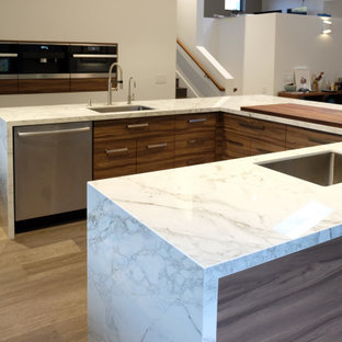 Contemporary Kitchen and bath