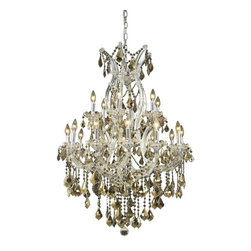 Elegant Lighting - Elegant Lighting 2800D32C-GT/SS Chandelier Maria Theresa - Chandeliers