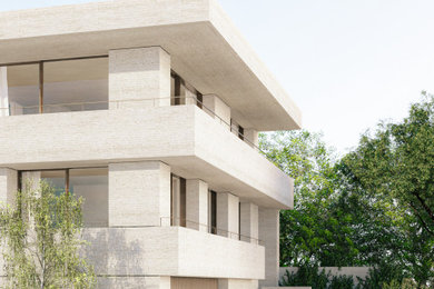 Beach style exterior in Newcastle - Maitland.