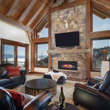 Castle Cabin Fireplace