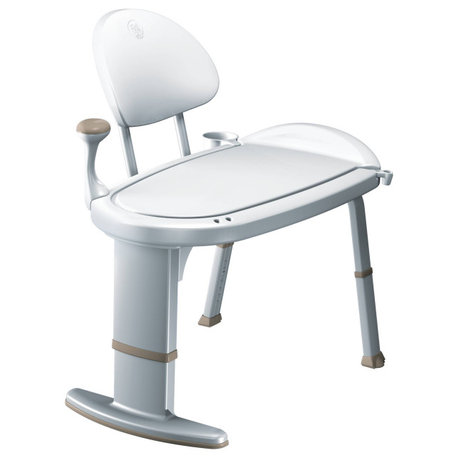 Moen DN7105 Adjustable Transfer Bench - Glacier