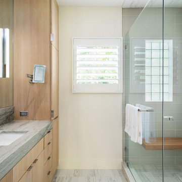 Preston Hollow Modern Luxury Master Bathroom