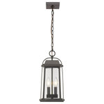 Z-Lite - Z-Lite 574CHM-ORB Millworks - Two Light Outdoor Chain Mount Hanging Lantern - Illuminate a covered patio or porch with the classMillworks Two Light  Oil Rubbed Bronze Cl *UL Approved: YES Energy Star Qualified: n/a ADA Certified: n/a  *Number of Lights: Lamp: 2-*Wattage:60w Candelabra Base bulb(s) *Bulb Included:No *Bulb Type:Candelabra Base *Finish Type:Oil Rubbed Bronze