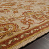4'x5'11'' Hand Knotted Wool Oushak Oriental Area Rug Taupe, Brown