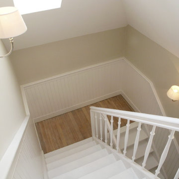 Stilvolle Wandverkleidungen im Treppenhaus