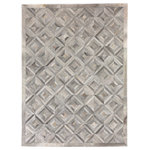 Exquisite Rugs - Natural Hide Cowhide Silver Area Rug, 5'x8' - Our natural hide collection brings a sense of warmth and comfort with a modern flair to any room. Each rug is meticulously handcrafted from premium hair-on cowhide. Make a statement with clean lines and rich texture.