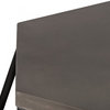 Modrest Tartan Modern Concrete and Metal End Table