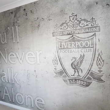 Liverpool FC wall mural