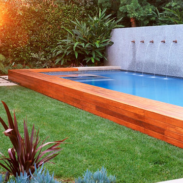 Pool garden