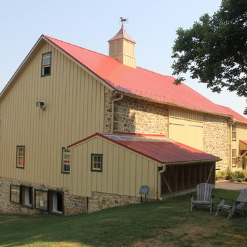 Bank Barn Restoration in Chester Springs, PA
