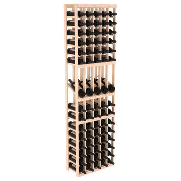 5 Column Display Row Wine Cellar Kit, Pine, Satin Finish