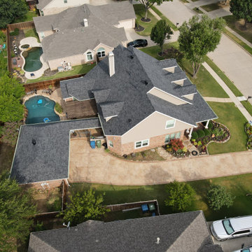 Roof Replacement with Detached Garage