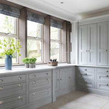 Altrincham County House Kitchen - Bespoke Shaker Kitchen, Hand-crafted Kitchen