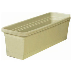 Southern Patio 24" Medallion Window Box, Terra Cotta