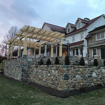 Amazing New Downingtown Terrace & Pergula