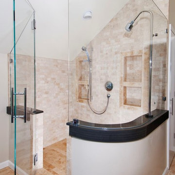 Framless Crystal-Clear Glass Shower