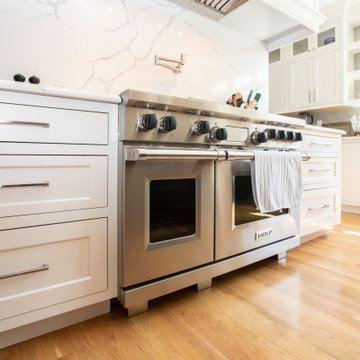 Bright Modern Kitchen in Hingham