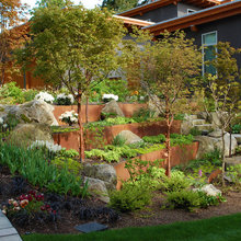 Troy Batsen - Steel Retaining Wall