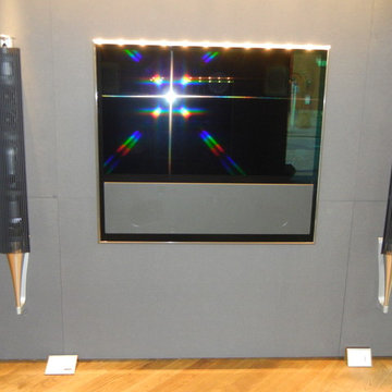 Bang & Olufsen home theaters and WiFi entertainment A/V systems.
