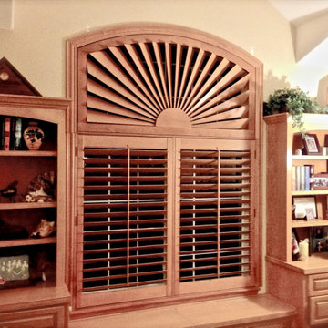 "Arch Top" Plantation Shutter applications