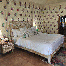Carving furniture for luxury tents - Bedroom Furniture Sets