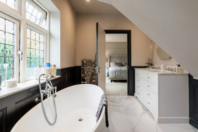 Inspiration for a bathroom in Surrey.